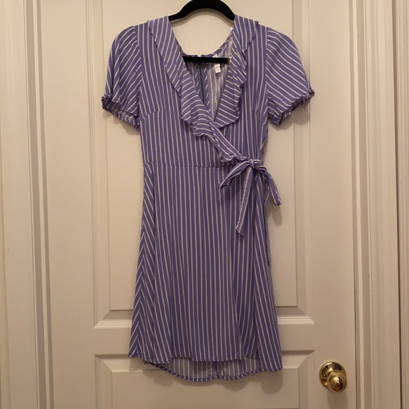 Blue striped sundress - Picture 4 of 7